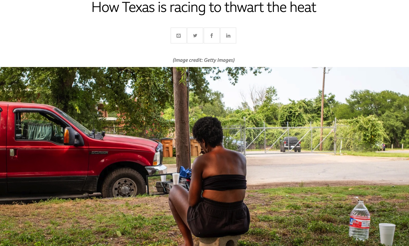 texan sitting in the heat | bbc.com | medformance | 6energy solutions